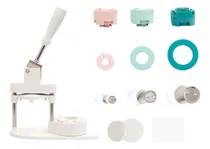 Comprar Maquina De Chapitas Button Press + Insumos We R Memory