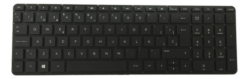 Teclado Compatible Con Hp 15 P001la 15-p205la Español Negro