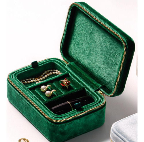 Organizador De Joias De Viagem De Veludo De Pelúcia, Jewelry