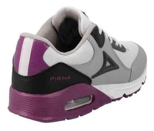 Imagen 4 de 5 de Tenis Deportivo Pirma Dama Gris Modelo 5503