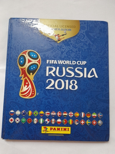 Album Figuritas Russia Rusia 2018 Mundial World Cup Tapa Dur