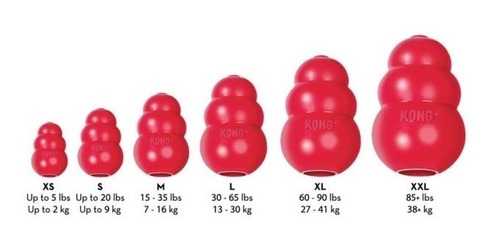 Juguete Kong Classic Para Tu Mascota Talla M