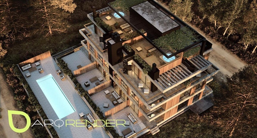 Imagen 2 de 4 de Departamento A Estrenar En Pinamar. 1 Dormitorio. Jardín. Piscina. Venta En Pozo. 542654