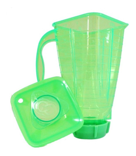 Vaso Licuachelas Verde Flourecente