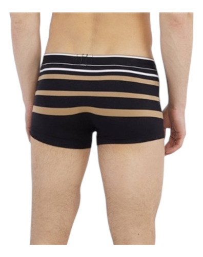 Boxer Trunk Boss Cotton Stretch Negro Calzoncillo Original