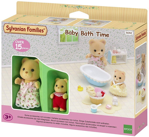 Sylvanian Families Conjunto Baño Para Bebe 5092 Ink Edu