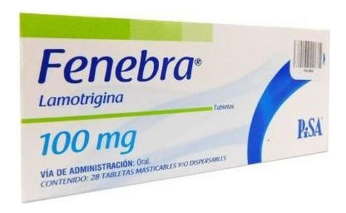 Fenebra Tableta 100 Mg, 28 Tabletas