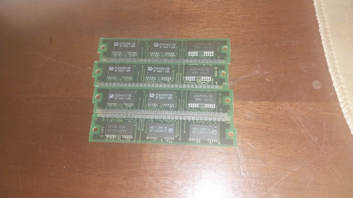 Memoria Ram Simm 4x1mb 30 Pinos Tl514400j-06 Aaa1m300j-06 (Usado)