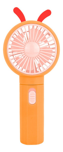 Mini Ventilador Portátil Color Naranja