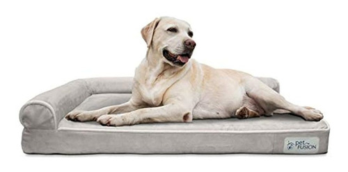 Petfusion Betterlounge Cama De Perro Con Funda De Revestimie