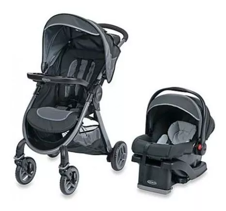 Coche De Bebe Graco Travel System Fast Action Con Huevito