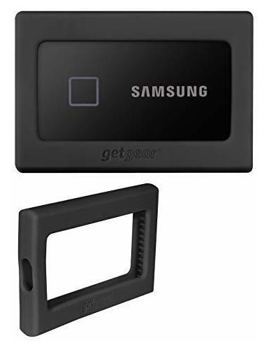 Funda De Silicon Getgear Para Ssd De Samsung T7, T7 -negro