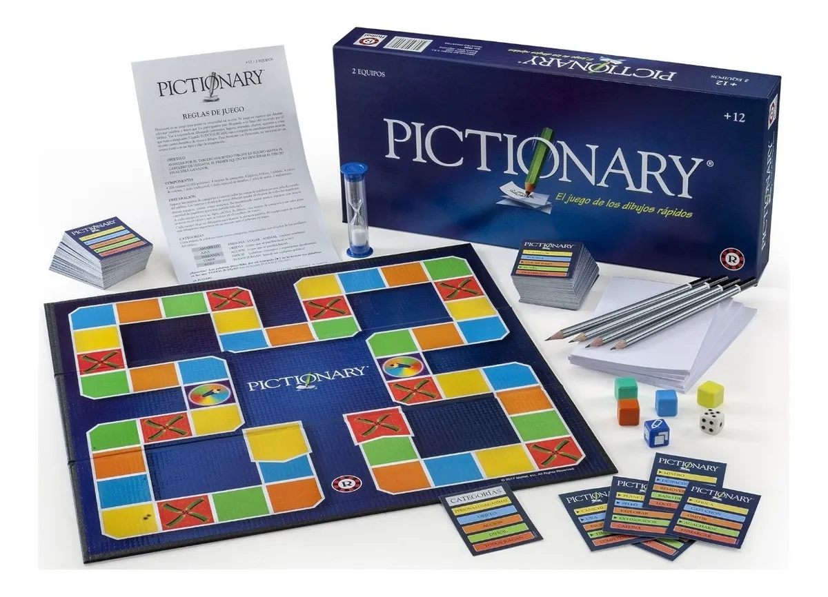 Juego de mesa Pictionary Ruibal Mattel 7900