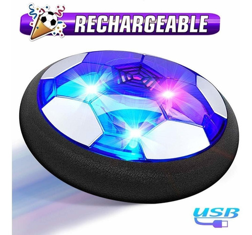 Imagen 6 de 7 de Juguete Para Niños Con Suspensión Luminosa De Fútbol Recarga