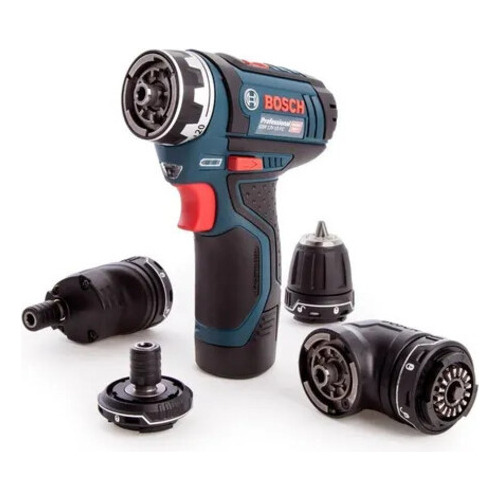 Taladro Atornillador Bosch 4 En 1 Gsr 12v 15 Fc Flexiclick