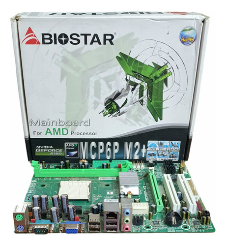 Placa Mother Biostar Mcp6p M2+ Full Box P/reparar Leer