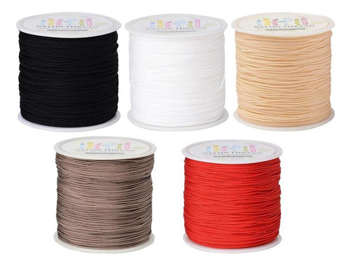 N Cable De Macramé De 90 M/rollo, Cordón De Nylon, Hilo