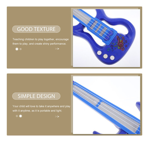 2024 Accesorios: Guitarra For Niños, Juguete Clásico For
