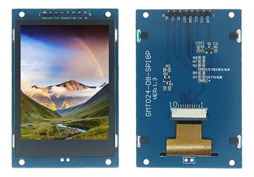 Modulo Tft Display St7789v 240×320 Spi 2.4 Pulgadas