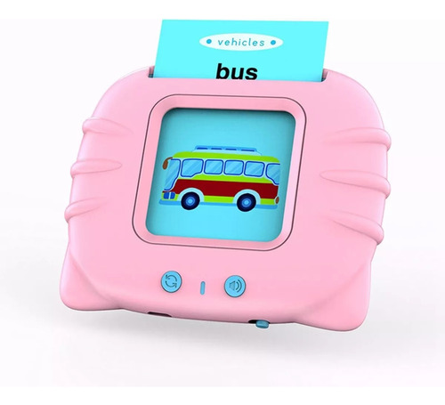 Cardkids Brinquedo Falar Aprender Inglês C/ Som 224 Palavras