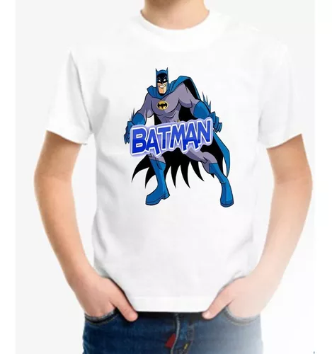 Polera 100% Niño Batman
