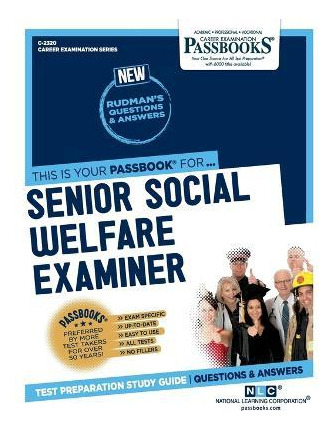 Libro Senior Social Welfare Examiner - National Learning ...