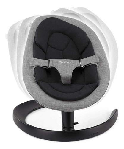 Bouncer Leaf Grow - Cinza Mescla Ink - Nuna