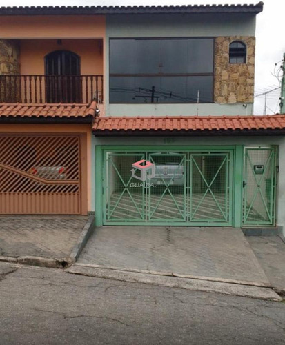 Imagem 4 de 21 de Sobrado À Venda, 4 Quartos, 1 Suíte, 4 Vagas, Metalúrgica - Santo André/sp - 28731