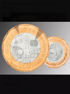 Monedas $20 Pesos Colección