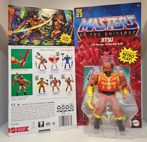 --- Culpatoys Jitsu Clasico Motuc Origenes Mattel ---