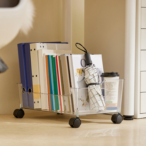 Cajas De Almacenamiento De Libros Con Ruedas Para La