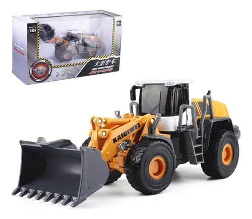 Carretilla Elevadora Pesada Modelo De Aleación 1:50