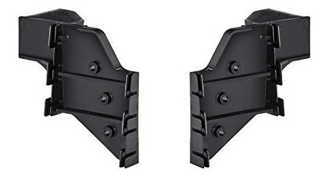 Defensas - Dat Auto Parts Black Front Bumper Bracket Set Of 