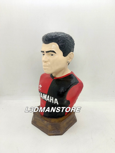 Diego Maradona Busto Newells Old Boys 93 3d 20cm