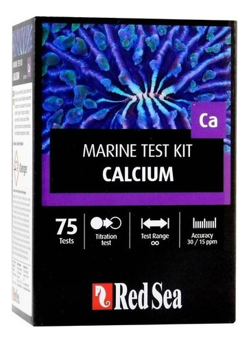 Red Sea Test Kit Calcium Teste De Calcio Aquario Marinho