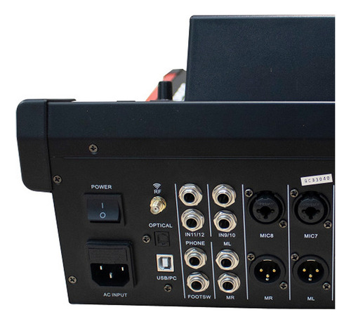 Mesa De Som Soundvoice Digital Aurea Md-12 Console Bivolt