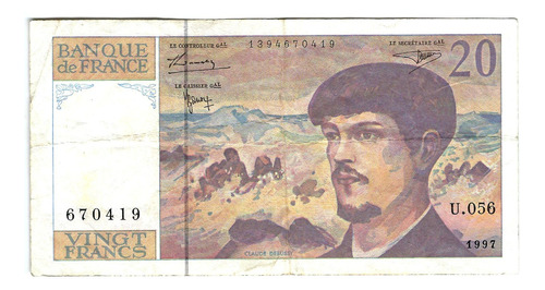 Francia - Billete 20 Francos 1997 - 670419