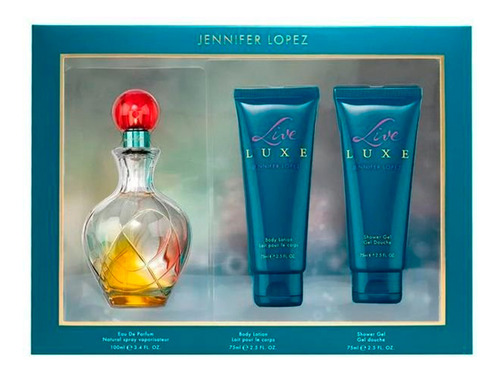 Jennifer Lopez Jlo Live Luxe Edp 100ml + 75ml + Sg 75ml