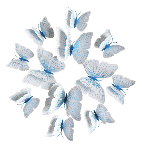 Fovshng 24 Calcomanas De Mariposa 3d Para Decoracin De Pared