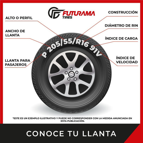 Llanta 295 50 R15 Firestone Firehawk Indy 500 105s Msi Centro Automotriz Futurama Sa De Cv