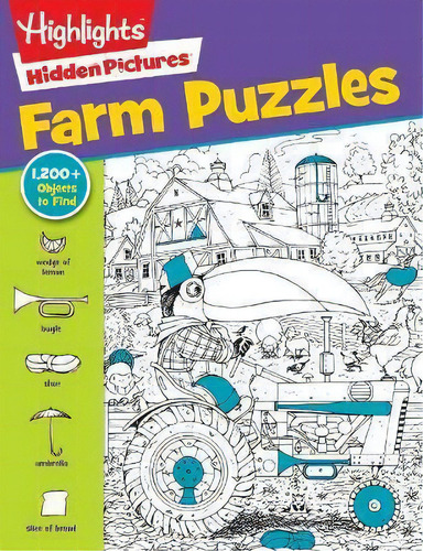 Farm Puzzles, De Highlights. Editorial Boyds Mills Press, Tapa Blanda En Inglés, 2013