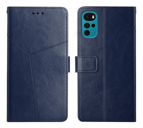 Funda De Poliuretano Con Costuras En Y Para Motorola Moto G2