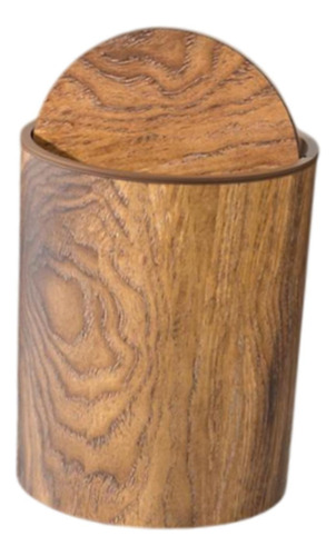Lixeira De Madeira Imitação Lixeira Lixeira Recipiente De