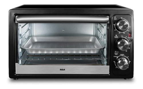 Horno de mesa eléctrico RCA R45CONV 45L negro 220V