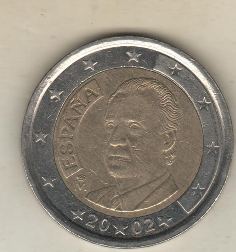 España Moneda Bimetálica De 2 Euros Año 2002 Km 1047 - Exc.