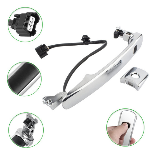Para Nissan Rogue Manija De La Puerta Principal Izquierda