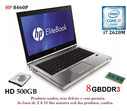 Notebook Hp I7 8gb Ram/ Hd Com Garantia, Promoção 12x