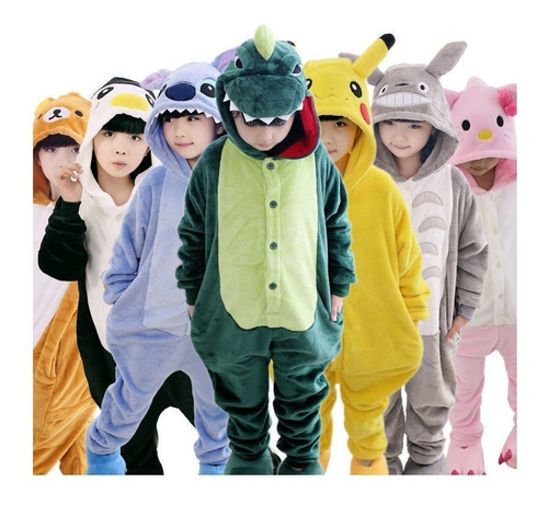 Pijama de verano de tiburón para niño cerdo mono con capucha Animal Licorne-DD08 Unisex traje de Panda 