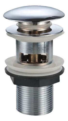 Desague 1 1/4 PuLG Popup Tapon Cromado Con Rebalse / Dechaus