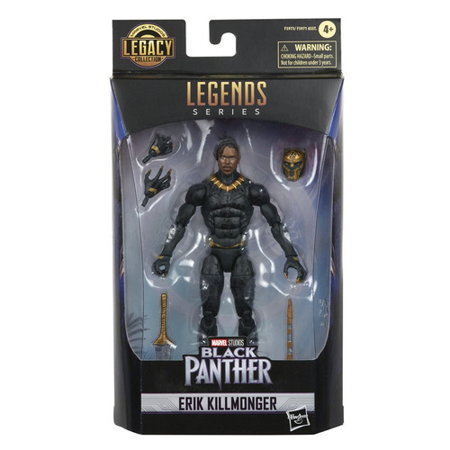 Marvel Legends Series Erik Killmonger Black Panther Original